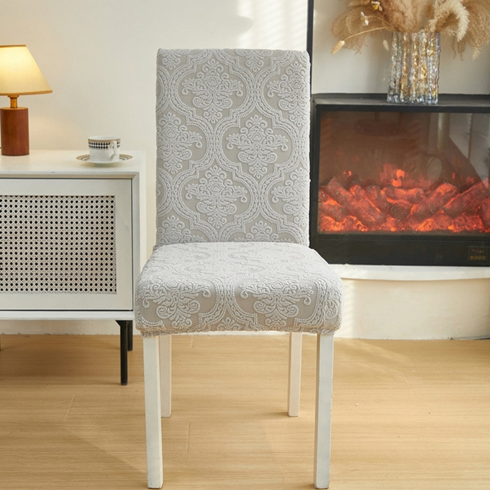Refined Comfort – Jacquard Chair Cover for Every Occasion