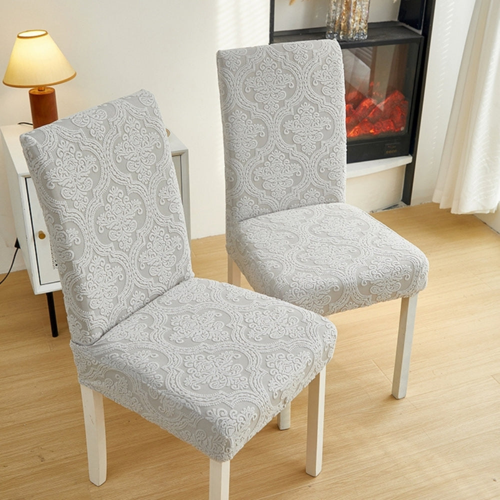 Refined Comfort – Jacquard Chair Cover for Every Occasion