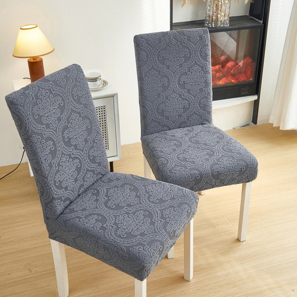 Refined Comfort – Jacquard Chair Cover for Every Occasion