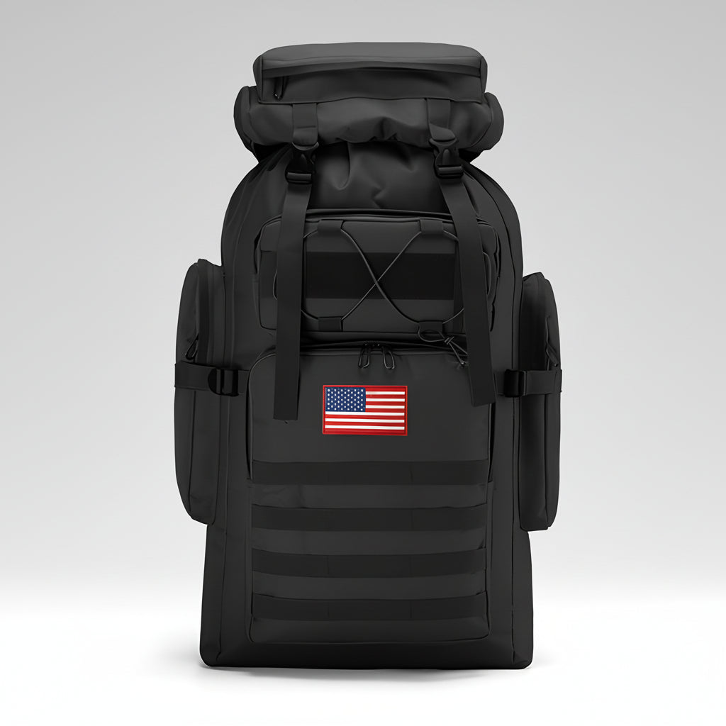 Large Tactical Hiking Backpack - Comfortable Daypack for Outdoor Use