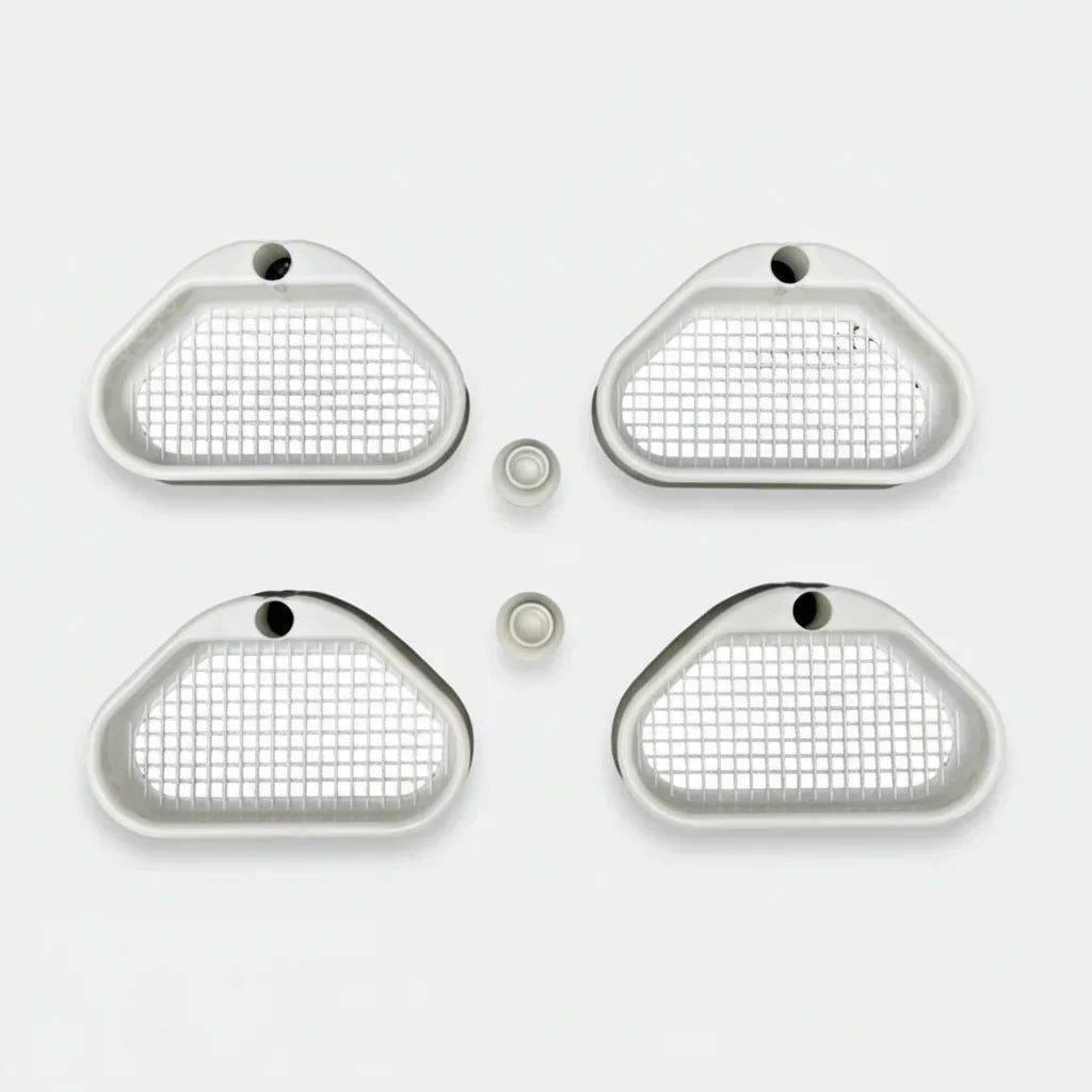 Space-Saving Corner Shower Organizer with Adjustable Shelves