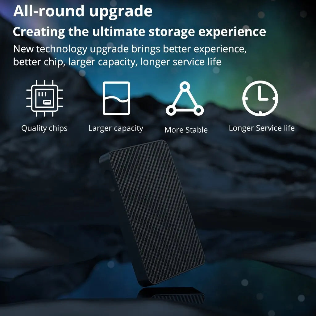Portable SSD for Effortless Data Storage and Backup