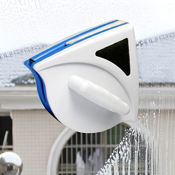 Dual-Sided Magnetic Glass Cleaner for Effortless Shine