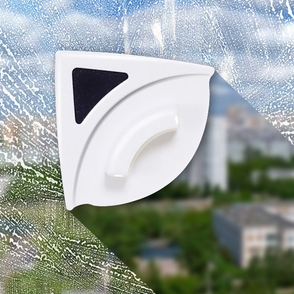 Dual-Sided Magnetic Glass Cleaner for Effortless Shine