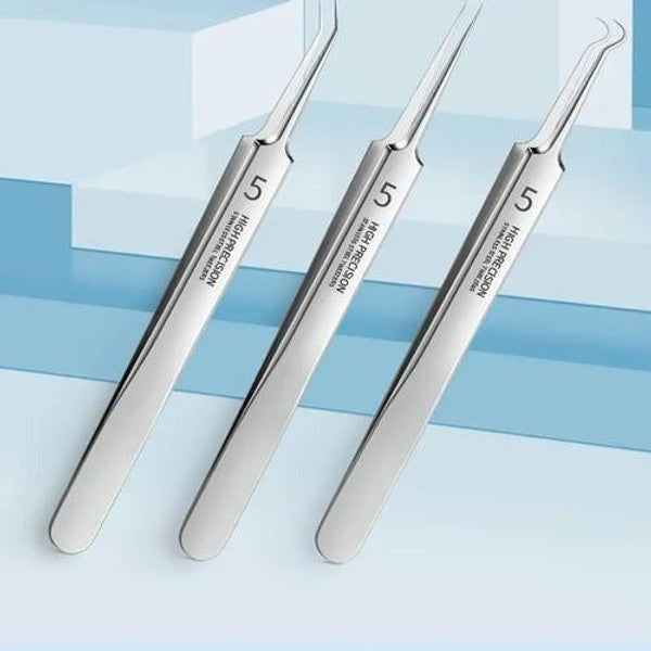 Precision Acne Removal Tool Set - 3-Piece Kit