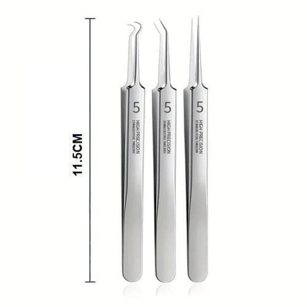 Precision Acne Removal Tool Set - 3-Piece Kit