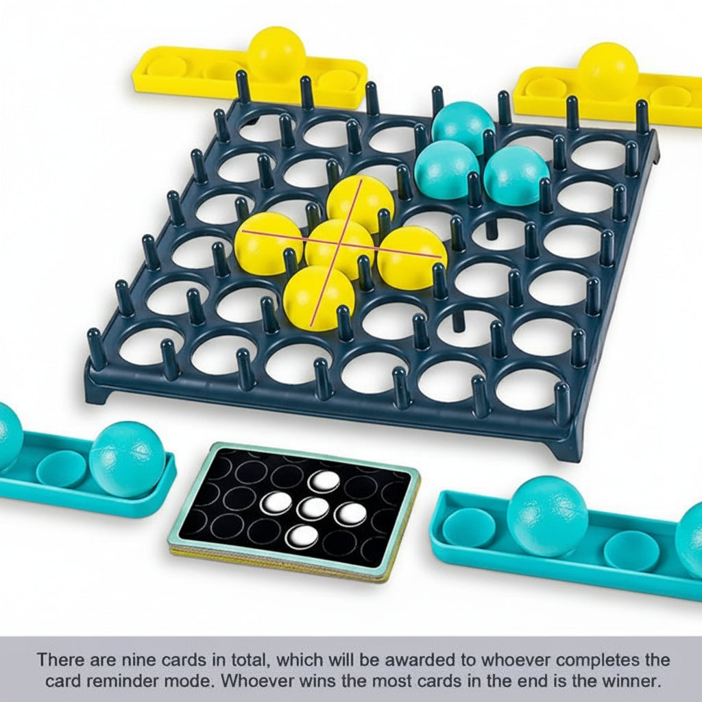 Dynamic Toss and Connect Board Game for Group Fun