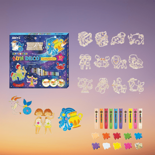 Festive Glass Art Kit for Engaging Holiday Creativity