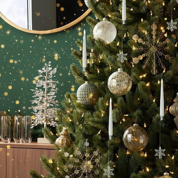 RadiantGlow Battery-Powered Candle Collection for Holiday Decor
