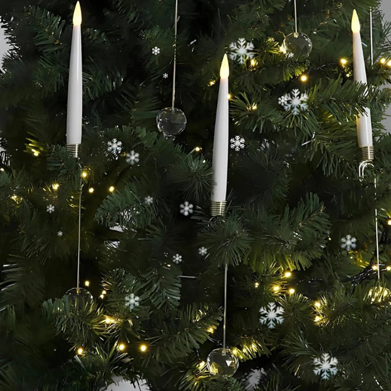 RadiantGlow Battery-Powered Candle Collection for Holiday Decor