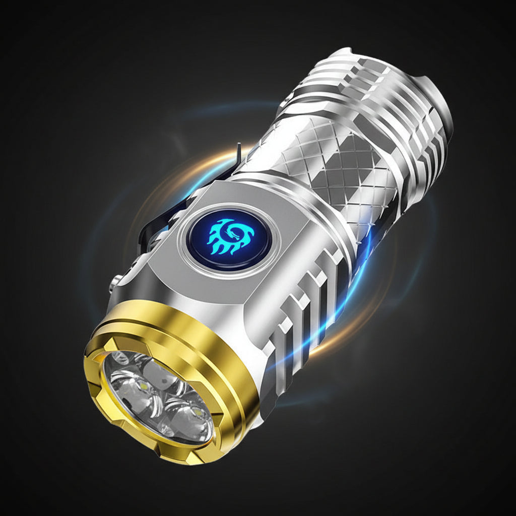 Portable Rechargeable Waterproof LED Torchlight
