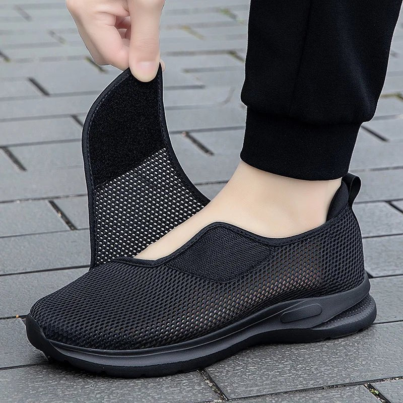 ComfortFit Adjustable Casual Sneakers for Wide Feet