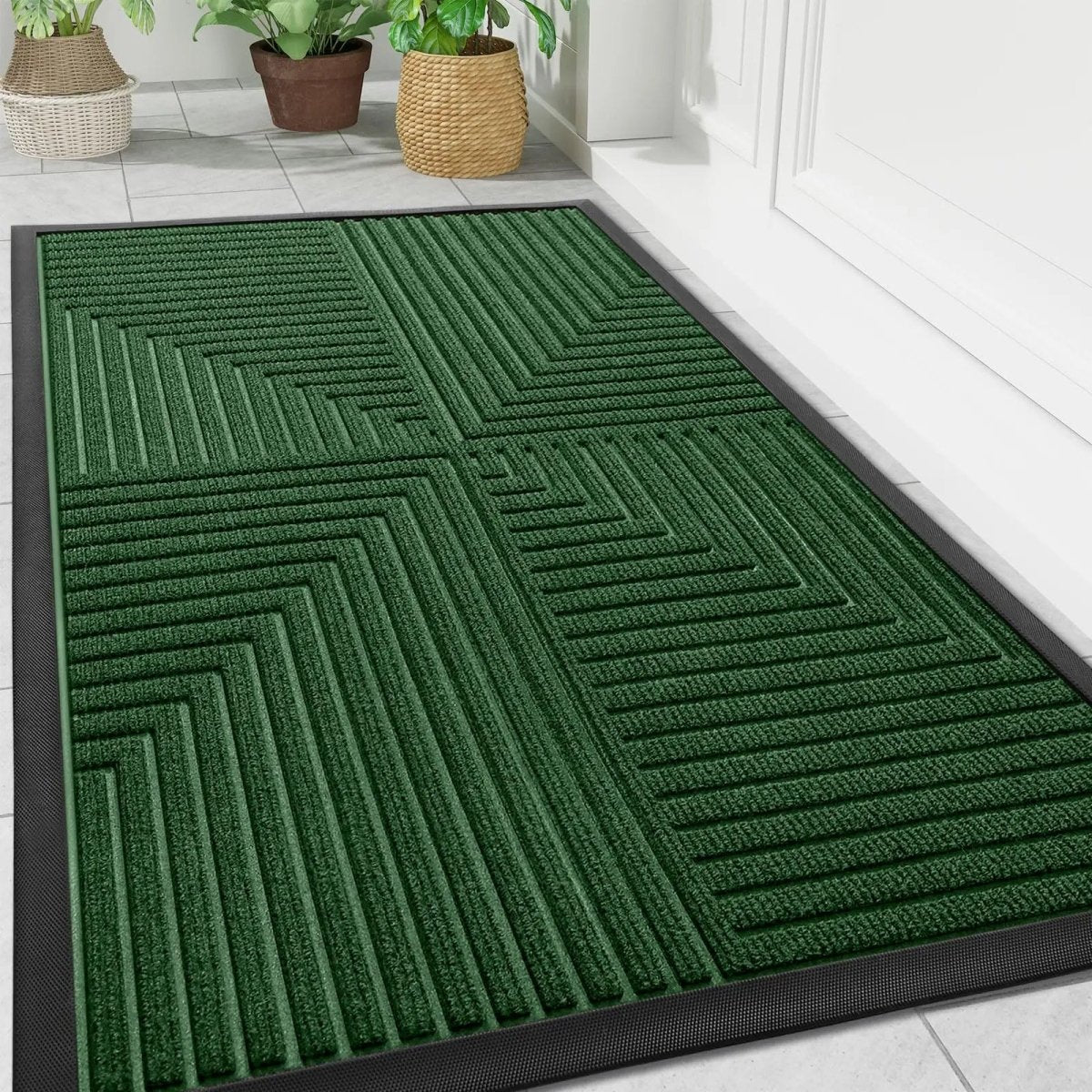 TitanShield Ultra-Durable Entrance Mat with Secure Grip