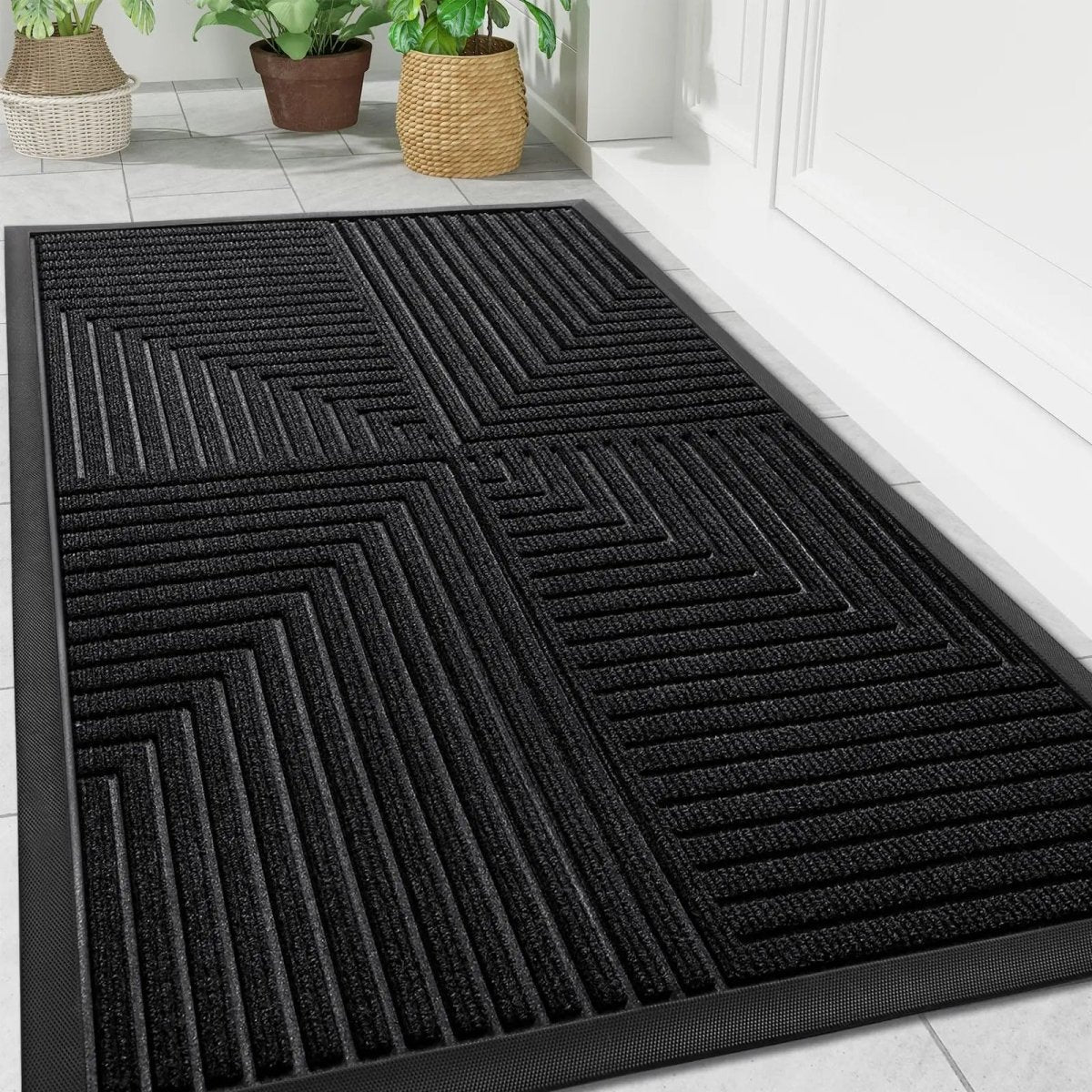 TitanShield Ultra-Durable Entrance Mat with Secure Grip
