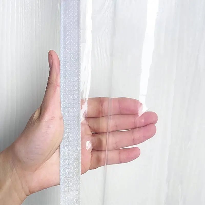 ClearShield Windproof Partition Curtain for Efficient Airflow