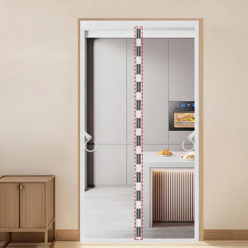 ClearShield Windproof Partition Curtain for Efficient Airflow