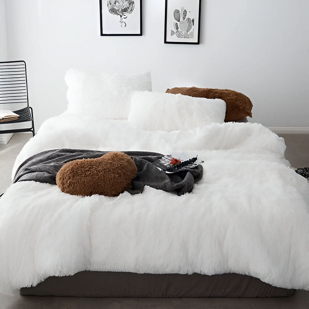Cozy All-Season Fleece Bedding Set for Soft, Breathable Comfort