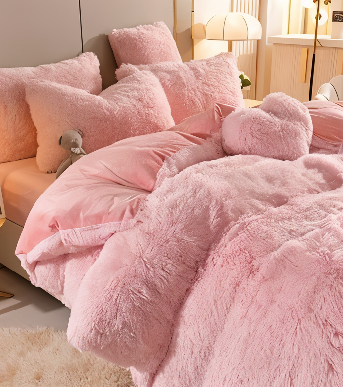 Cozy All-Season Fleece Bedding Set for Soft, Breathable Comfort