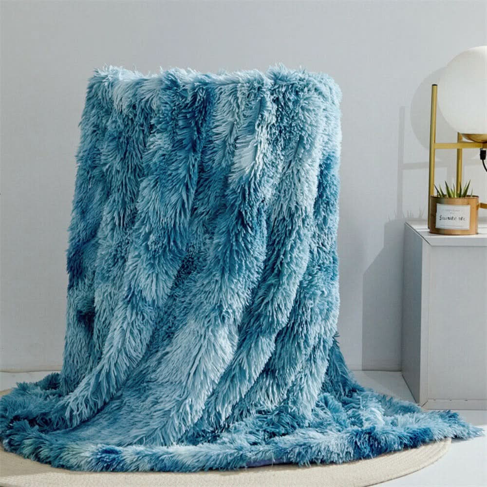 CozyNest Luxe Faux Fur Throw Blanket for Ultimate Comfort