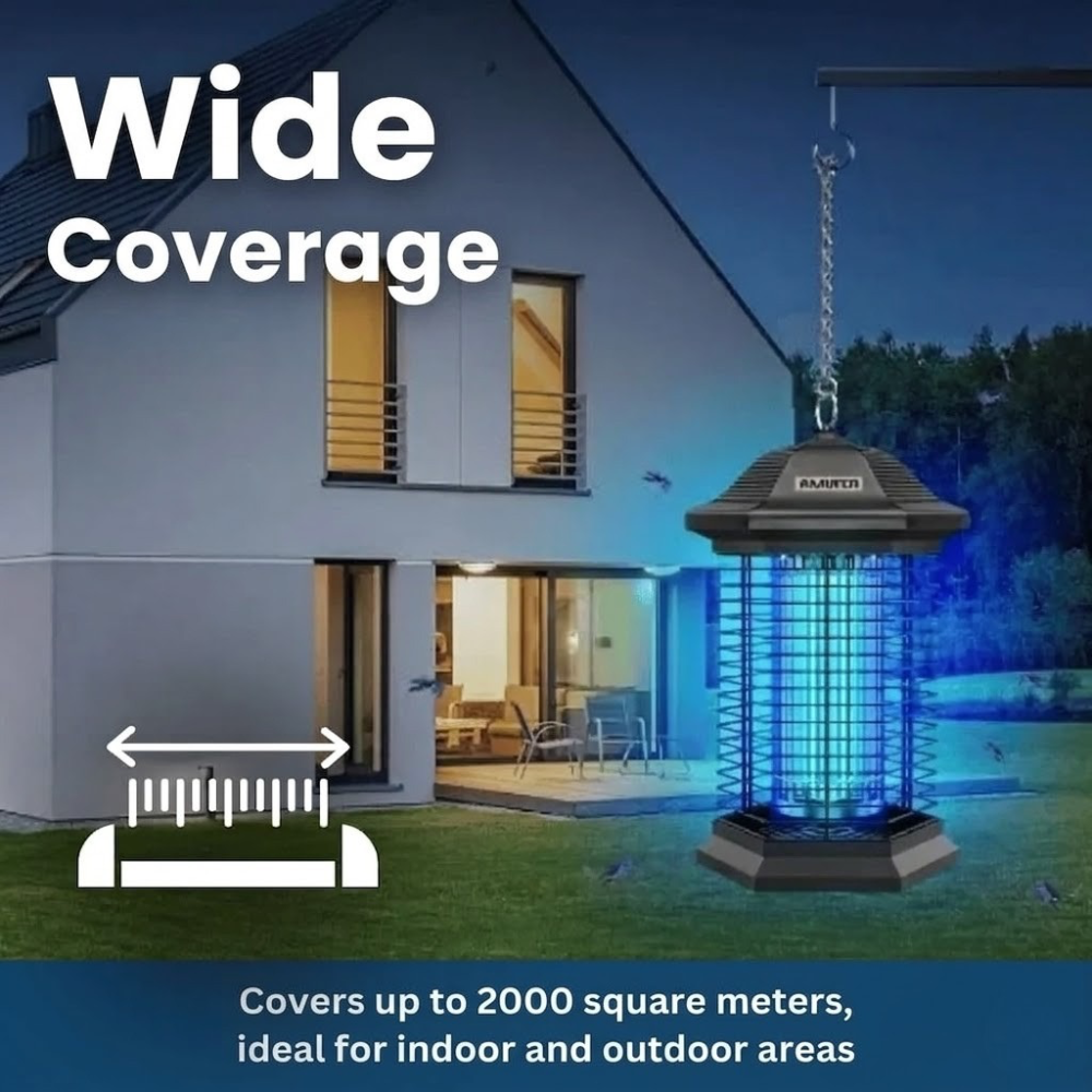 BuzzBuster Ultra Indoor & Outdoor Insect Eliminator with UV Light