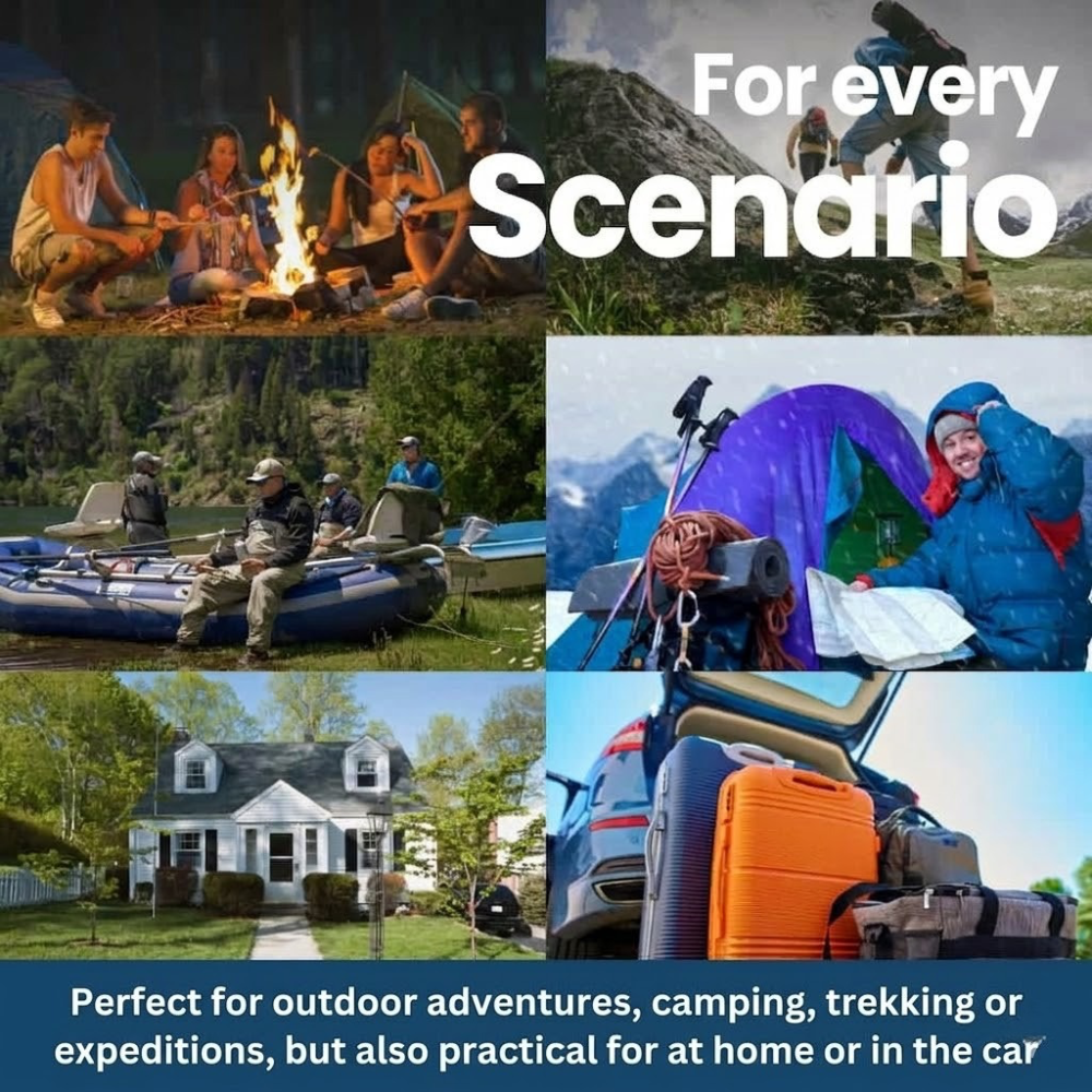 Essential Adventure Survival Gear Set for Every Outdoor Enthusiast