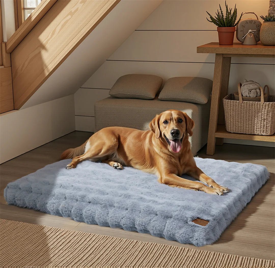 Plush Haven Ultra-Soft Pet Bed with Waterproof Cover