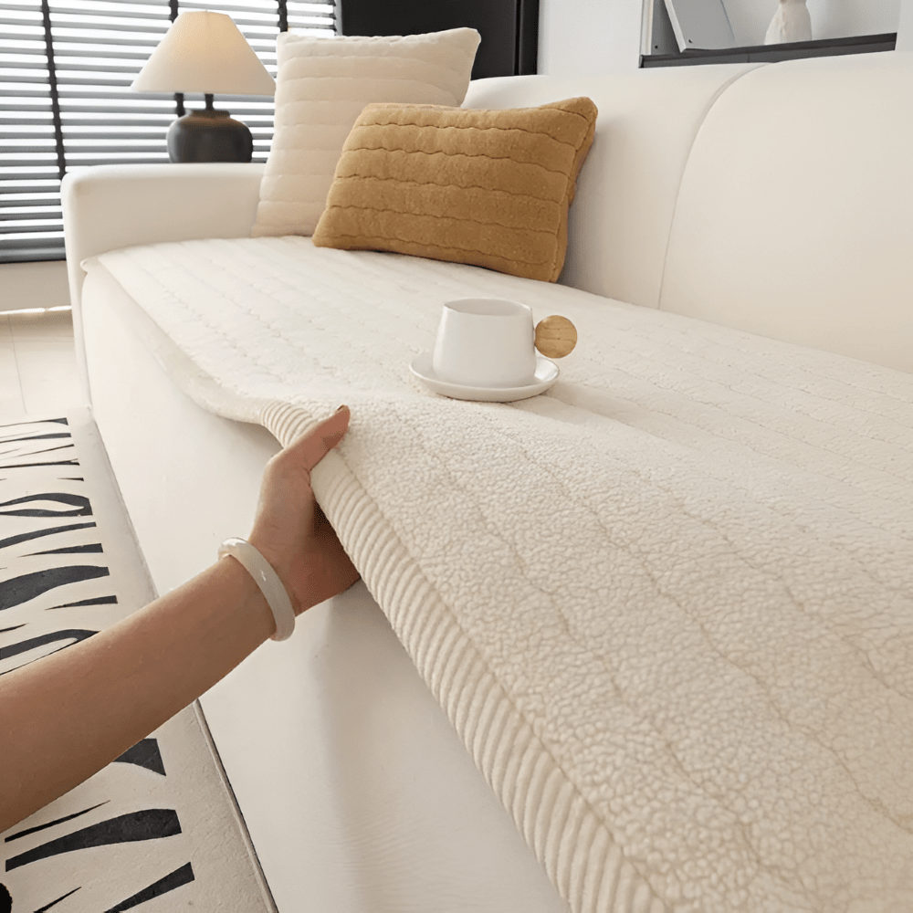 CozyGuard Non-Slip Sofa Protector for Ultimate Pet Comfort