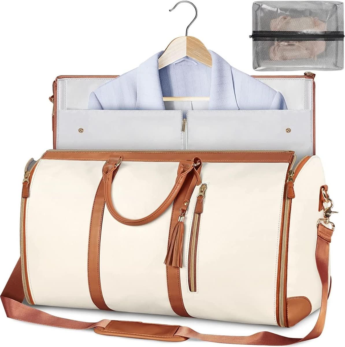 EleganceOnTheGo Travel Garment Carrier: Stylish & Compact