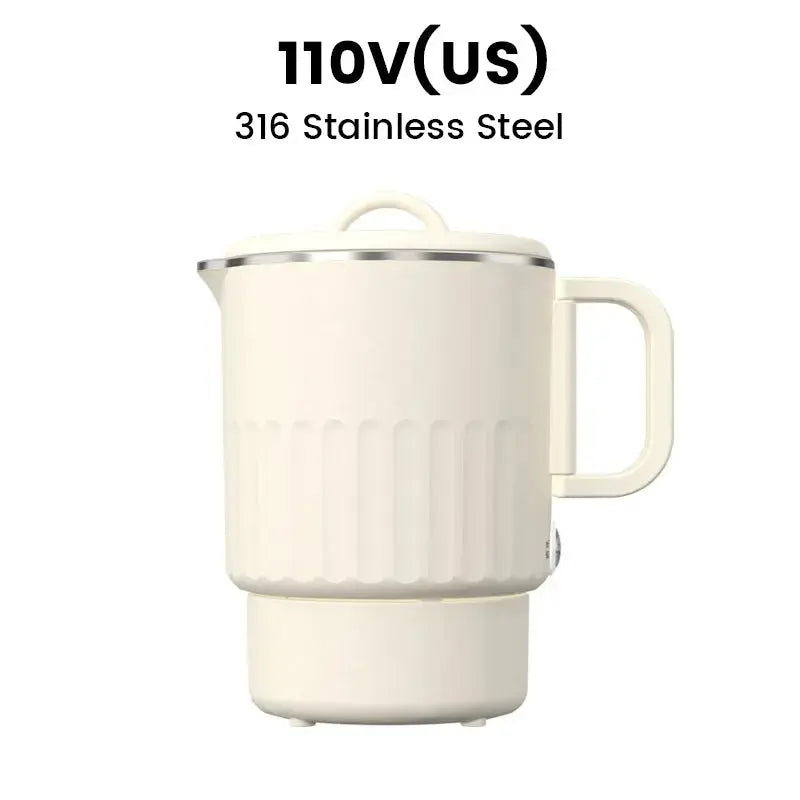 Compact Travel Electric Kettle for Hot Water Anywhere