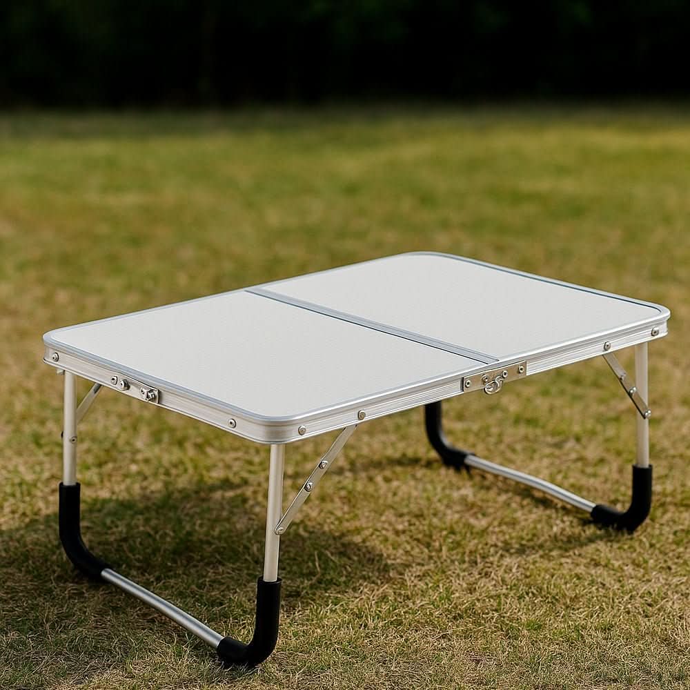 TravelMate Folding Outdoor Table with Lightweight Aluminium Frame