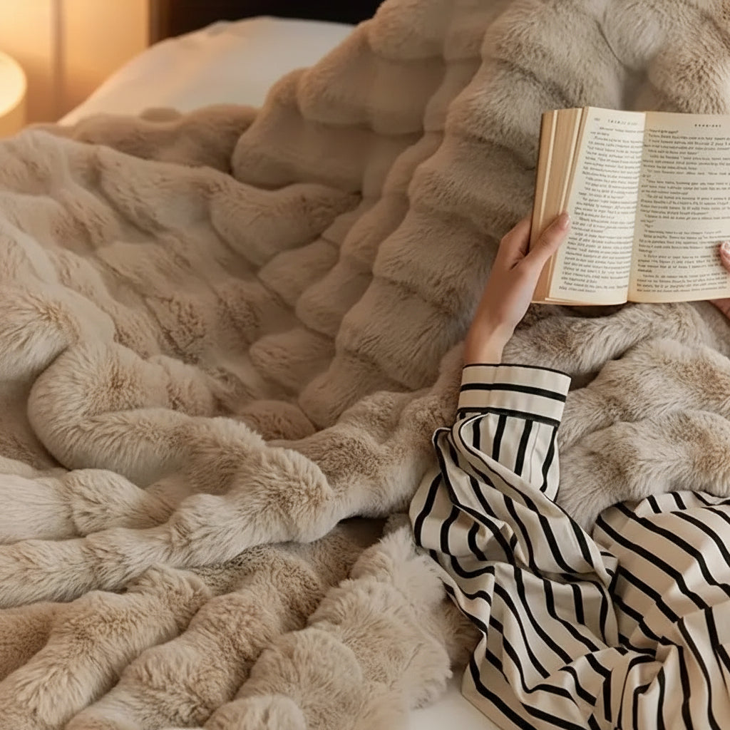 Luxurious Plush Throw Blanket for Ultimate Comfort
