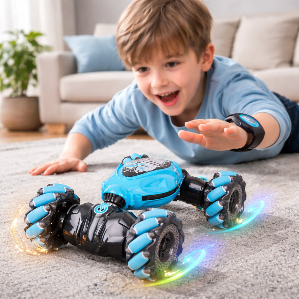 All-Terrain Stunt RC Vehicle with Gesture Control