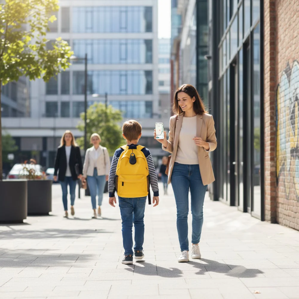 GuardianMini GPS Tracker for Kids with Instant Alerts