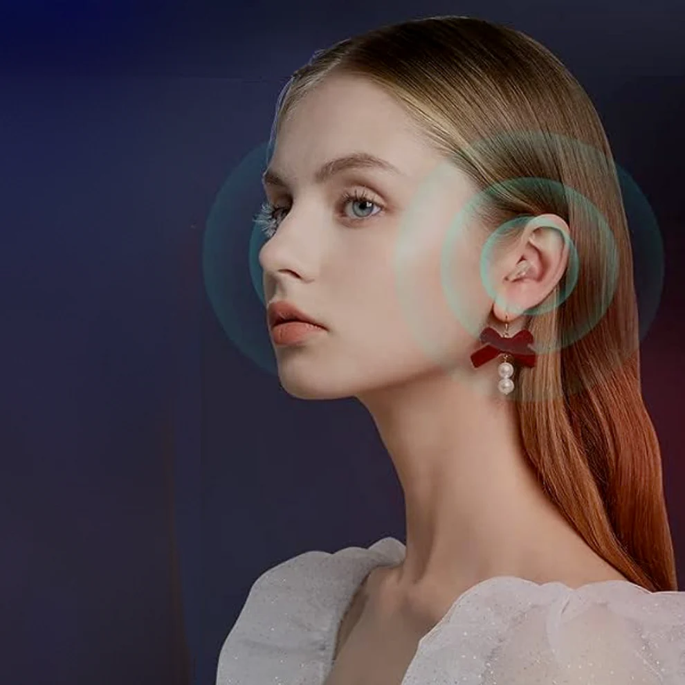 ClearSound Flex Rechargeable Invisible Hearing Aid for Mild Hearing Loss