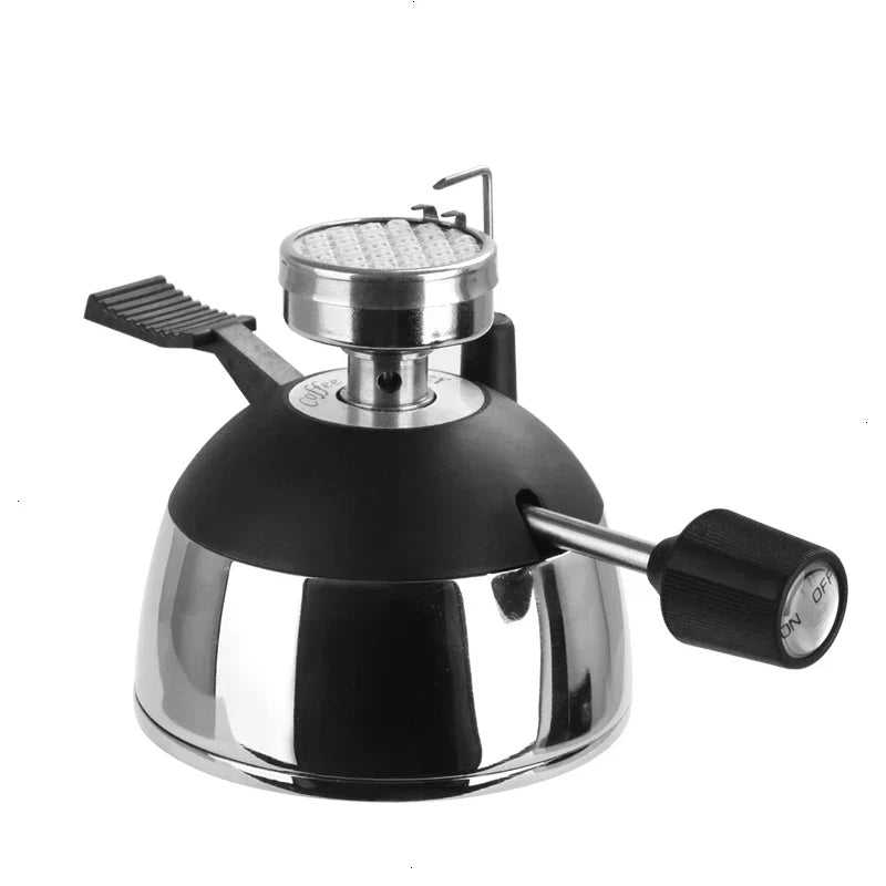 Portable Stainless Steel Stove Burner for Outdoor Cooking – Compact Design with Efficient Gas Use