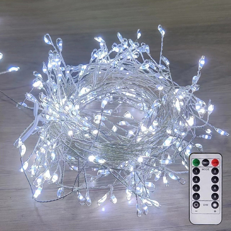 Outdoor String Lights with Remote – Flexible Design for Parties