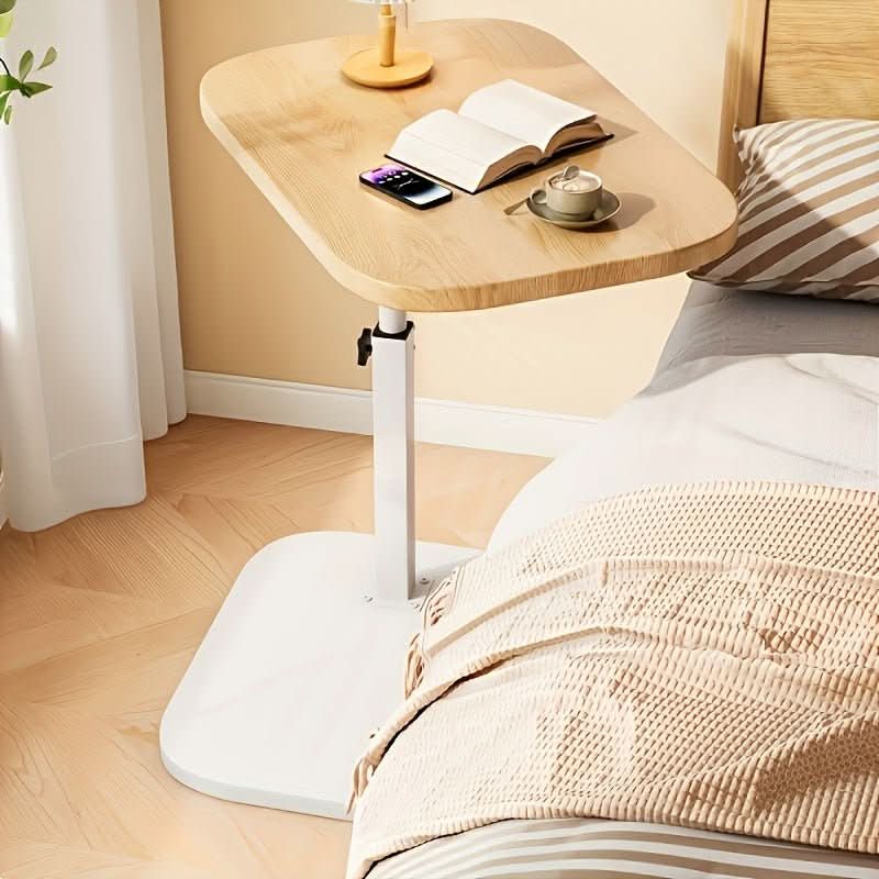 Versatile Adjustable Side Table for Sofa and Bed