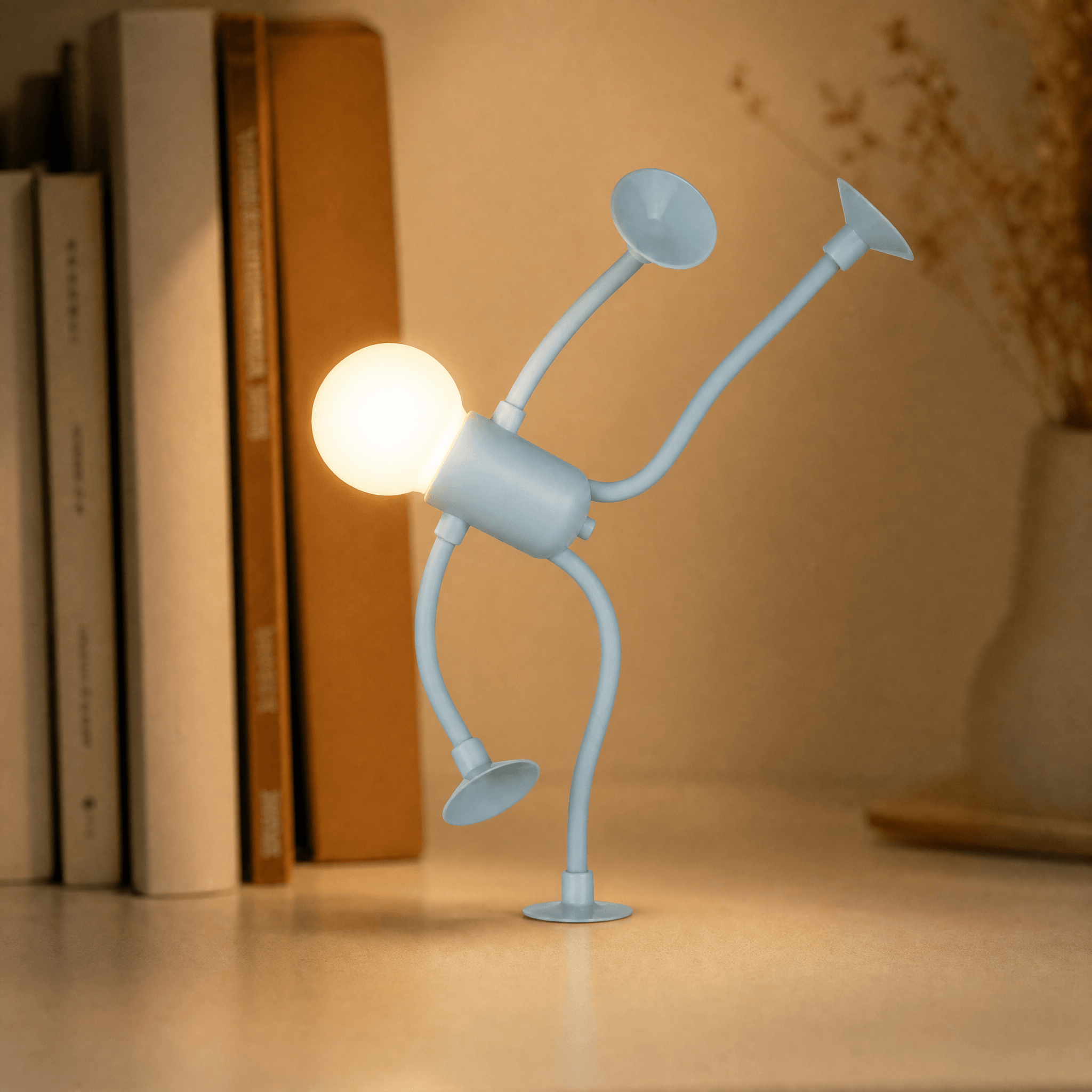 Wireless LED Night Light with Soft Glow for Cozy Atmosphere