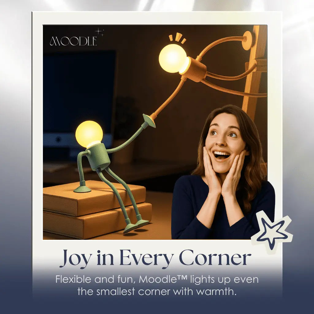 Wireless LED Night Light with Soft Glow for Cozy Atmosphere