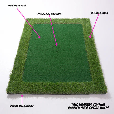 Aquatic Golf Putting Surface with Floating Balls