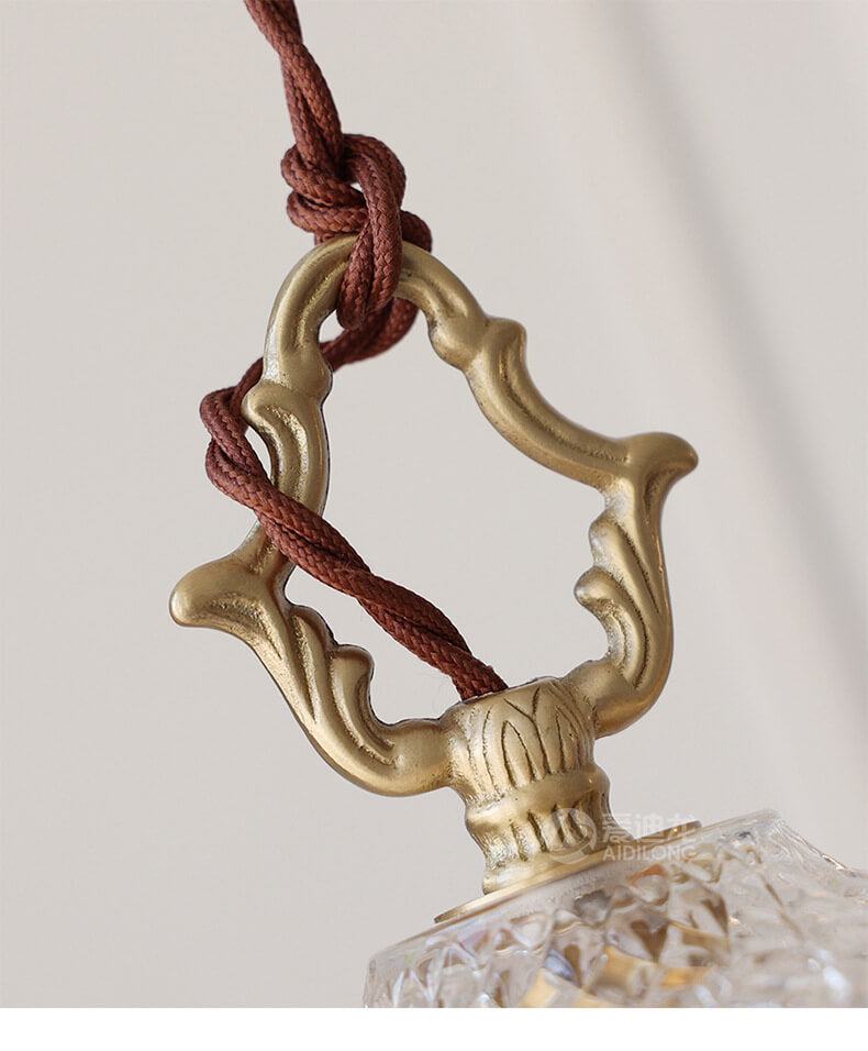 Luxury Taavita Vintage Brass Lamp - Crystal Floral Wall Sconce