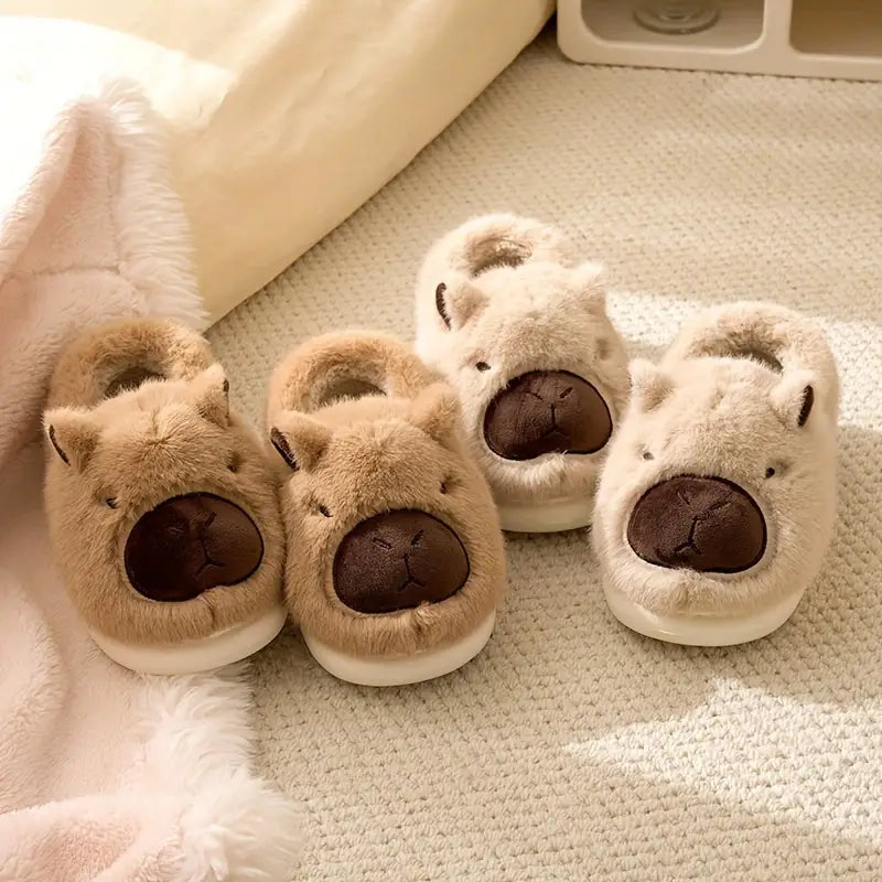 Cozy Critter Plush Slippers | Ultimate Home Comfort