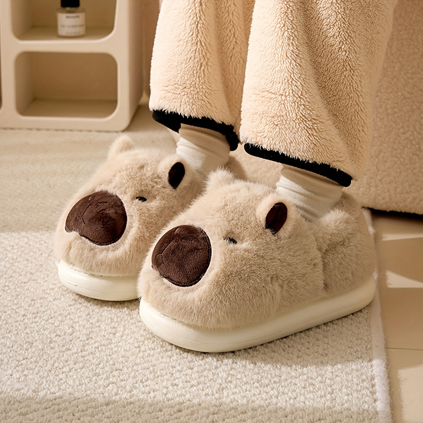 Cozy Critter Plush Slippers | Ultimate Home Comfort