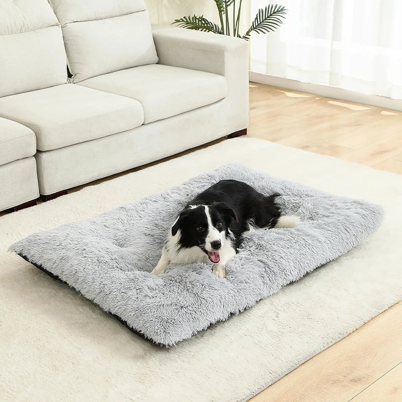 CozyCloud Plush Rectangular Dog Bed for Ultimate Relaxation