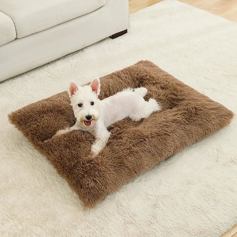 CozyCloud Plush Rectangular Dog Bed for Ultimate Relaxation