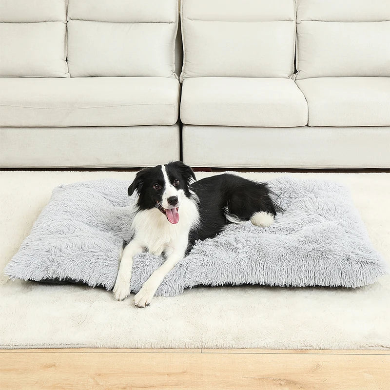 CozyCloud Plush Rectangular Dog Bed for Ultimate Relaxation
