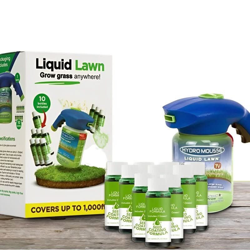EcoSprout Liquid Lawn Foam for Vibrant Grass Growth