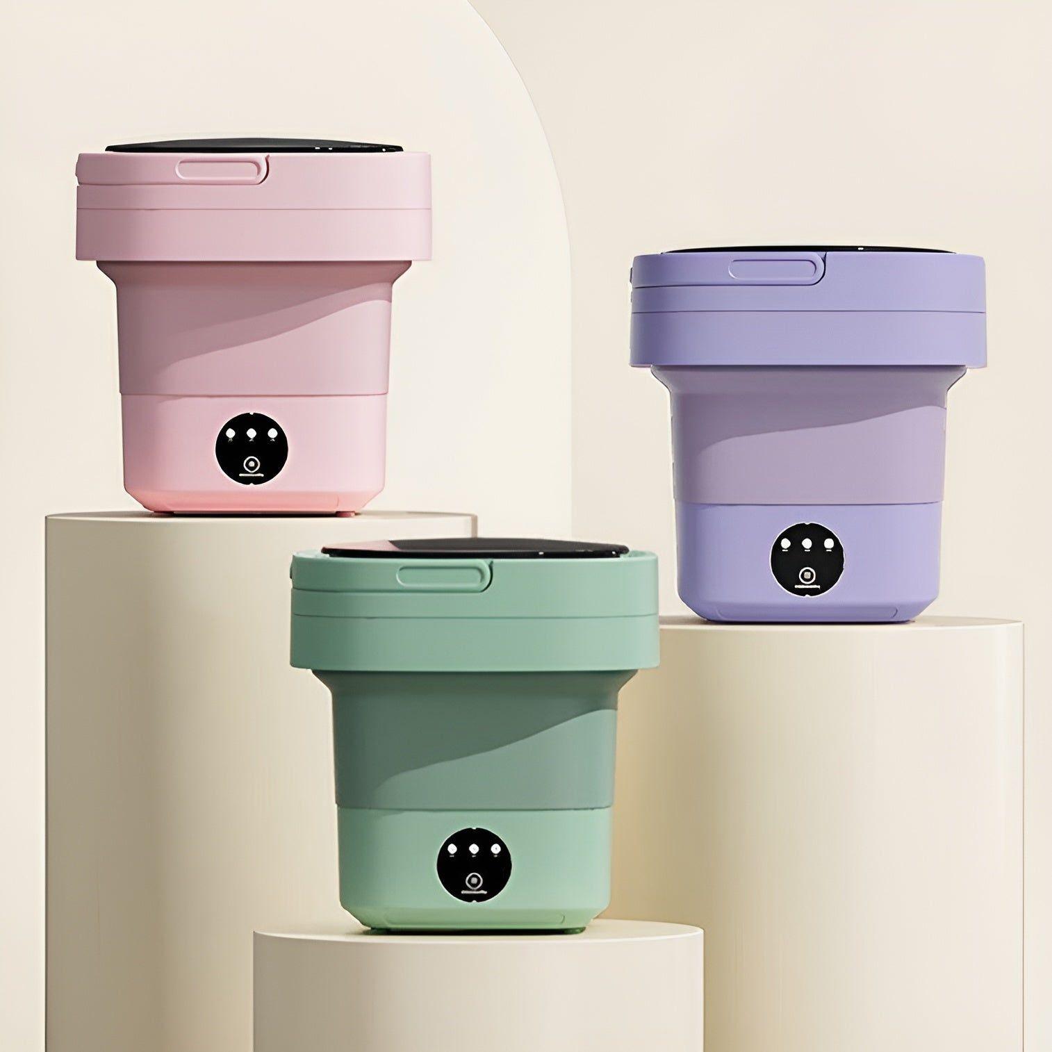 Compact Mini Washing Machine with Dryer – Portable Laundry Solution