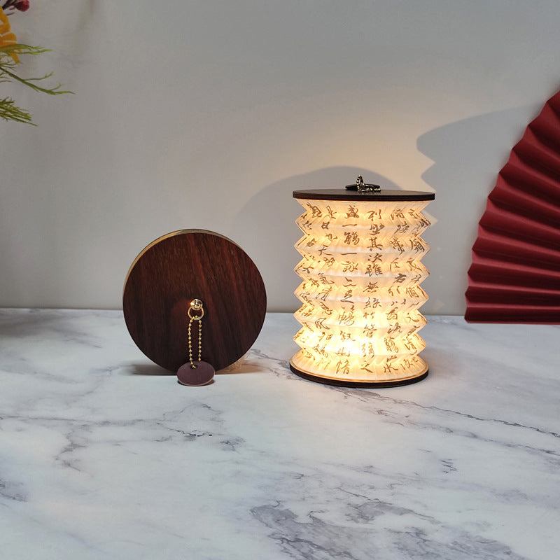 Illuminating Origami Lotus Table Lamp – Colorful USB LED Accent Light