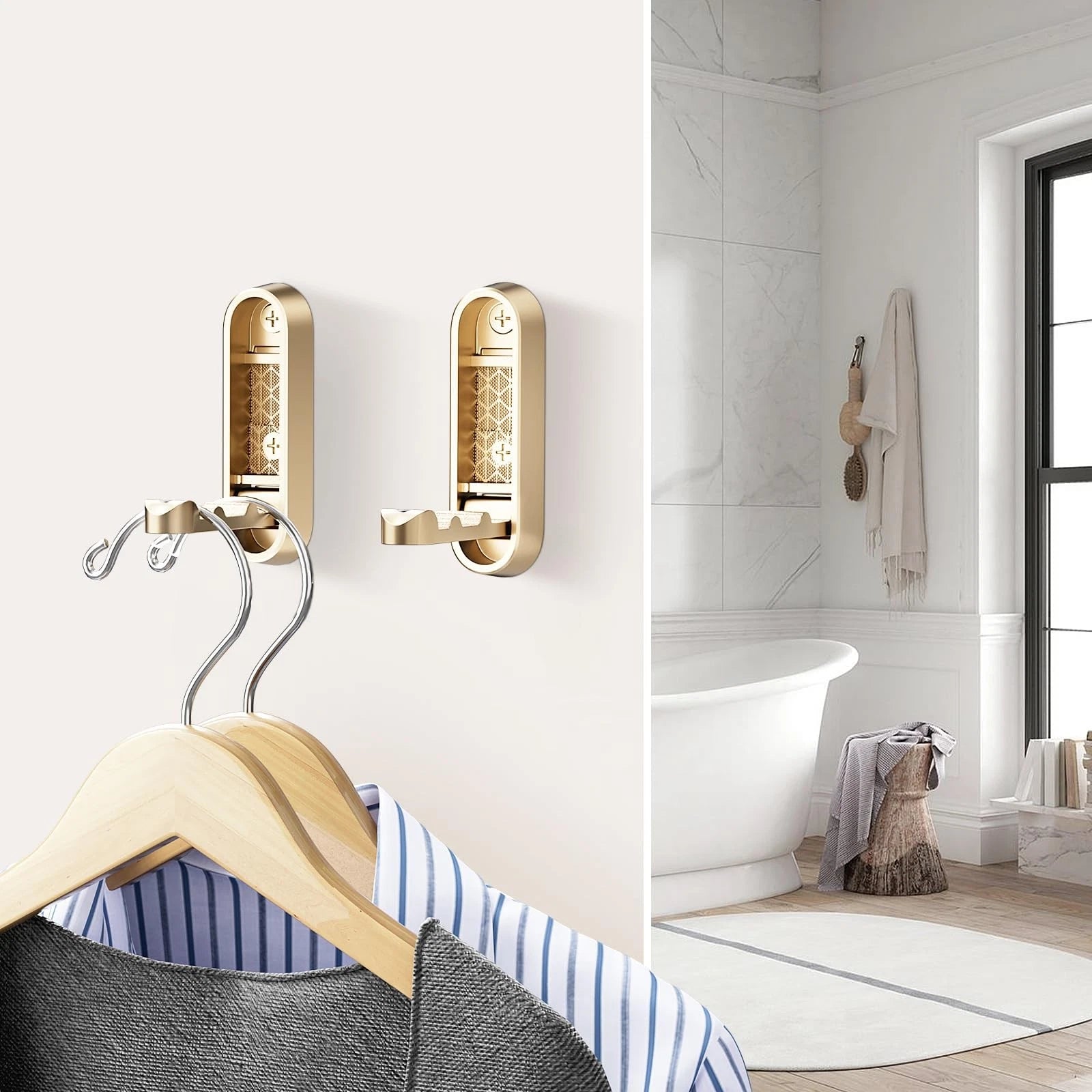 Compact Foldable Wall Hook – Sturdy Solution for Any Space
